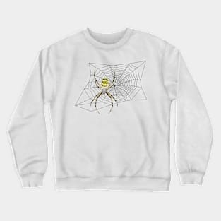 spider on web Crewneck Sweatshirt